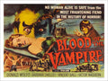 Blood Of The Vampire Vintage Retro Advert Poster A4 Photo Print