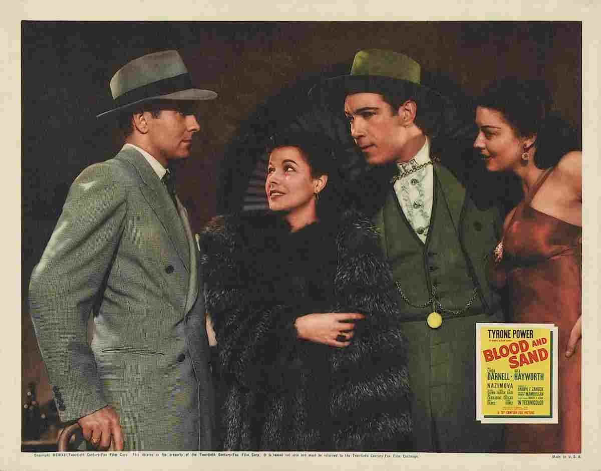 Blood and Sand 1941 03  film star poster A4 Photo Print