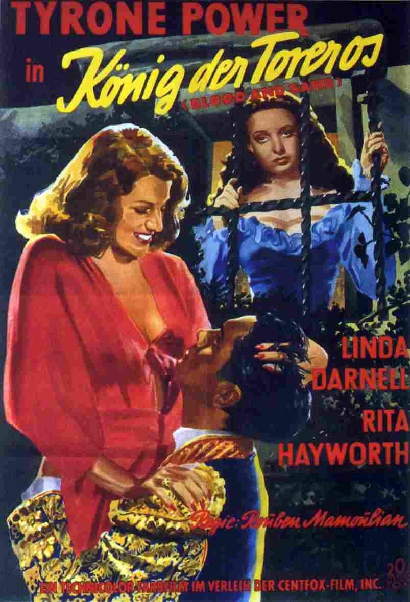 Blood and Sand 1941 09  film star poster A4 Photo Print