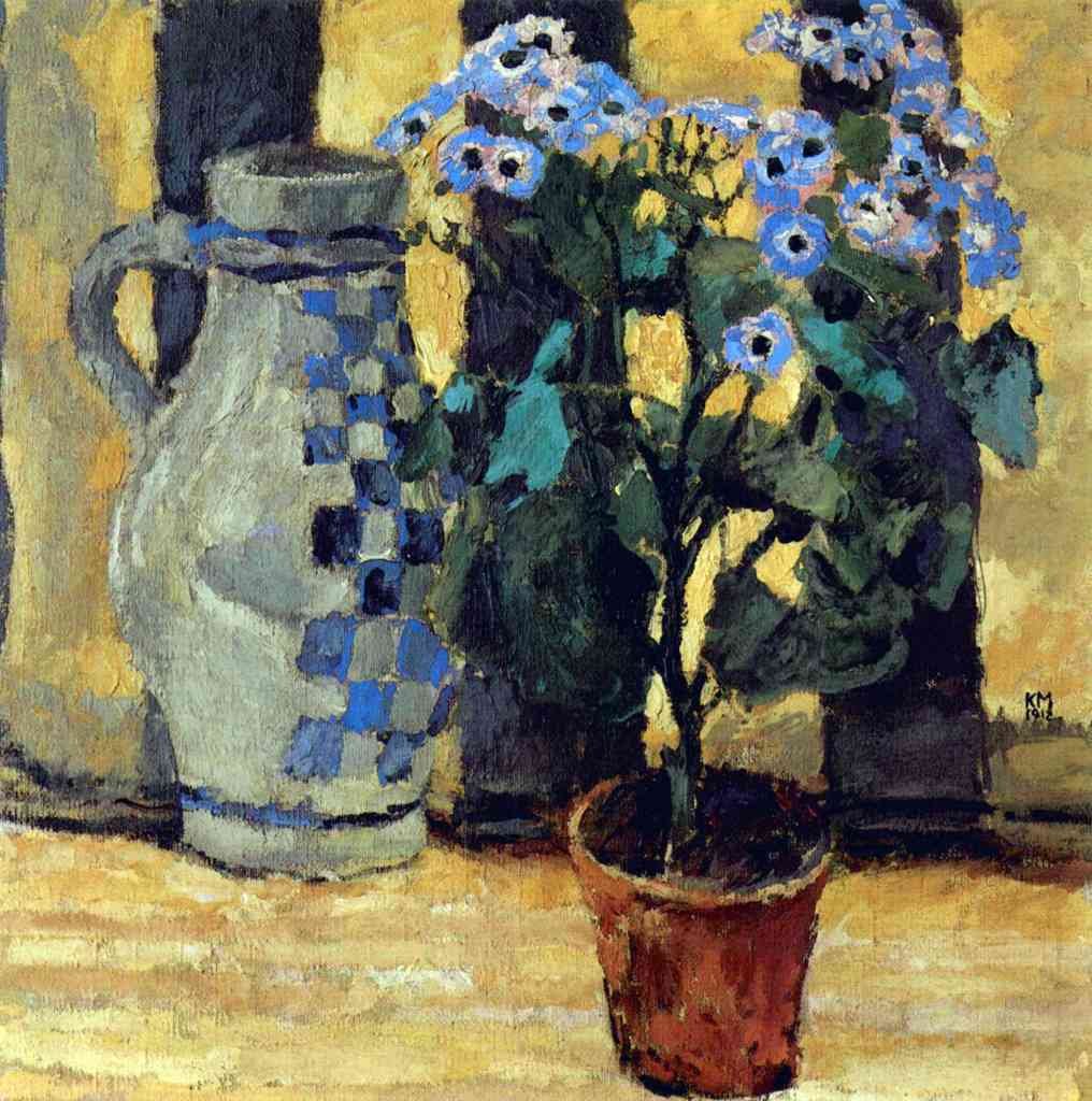 Blooms And Ceramic Pitcher Moser A4 Photo Print