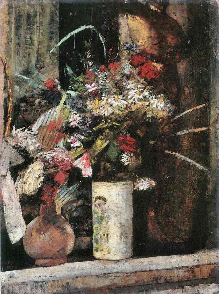 Blooms Lesser Ury Impressionism European A4 Photo Print