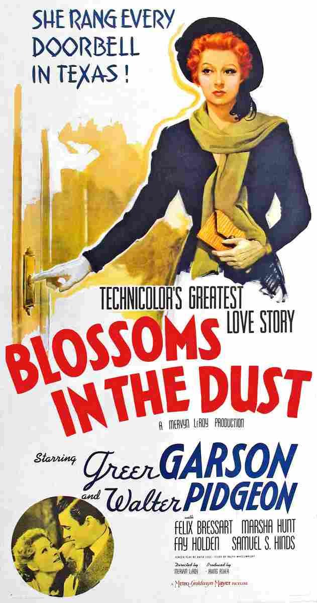 Blossoms in the Dust 03  film star poster A4 Photo Print