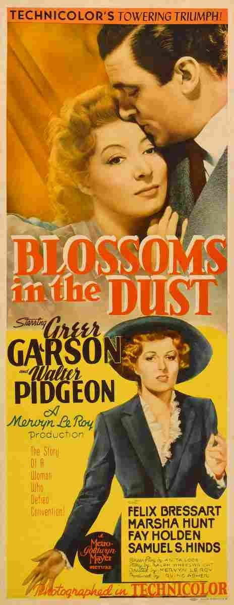 Blossoms in the Dust 04  film star poster A4 Photo Print
