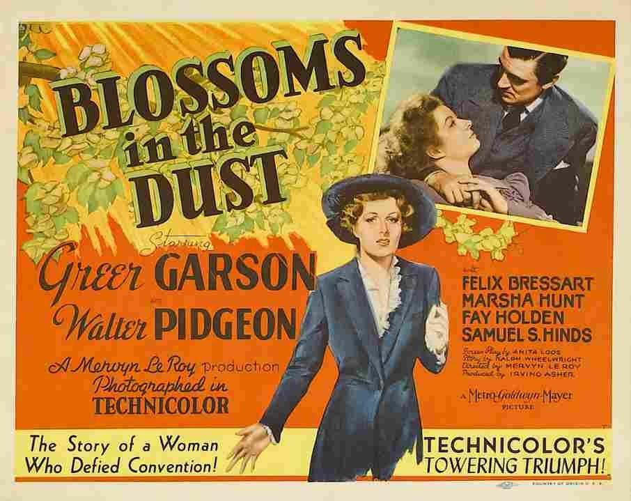 Blossoms in the Dust 06  film star poster A4 Photo Print
