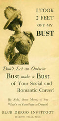 Blub Dergo Bust Vintage Retro Advert Ads A4 Photo Print