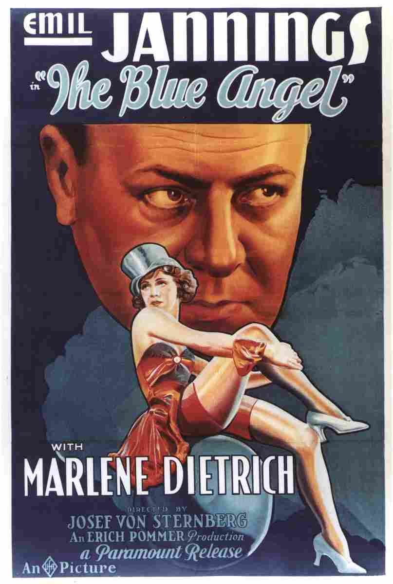 Blue Angel The 04  film star poster A4 Photo Print