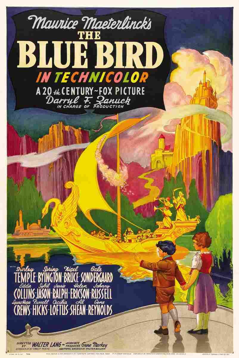 Blue Bird The 01  film star poster A4 Photo Print