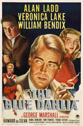 Blue Dahlia The 01  film star poster A4 Photo Print