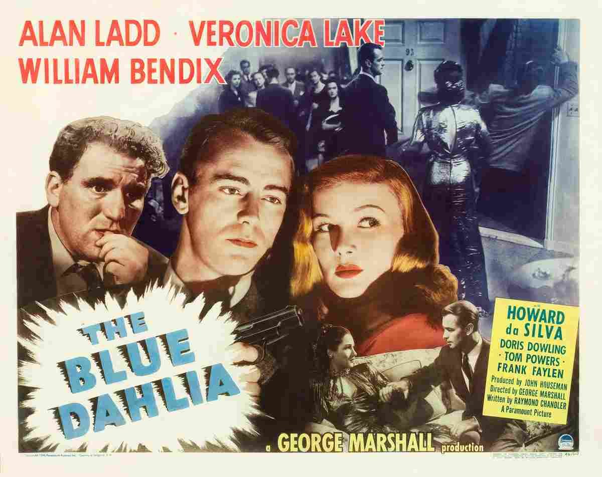 Blue Dahlia The 02  film star poster A4 Photo Print