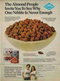 Blue Diamond Almonds Vintage Retro Advert Ads A4 Photo Print