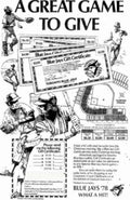 Blue Jays 1978 Vintage Retro Advert Ads A4 Photo Print