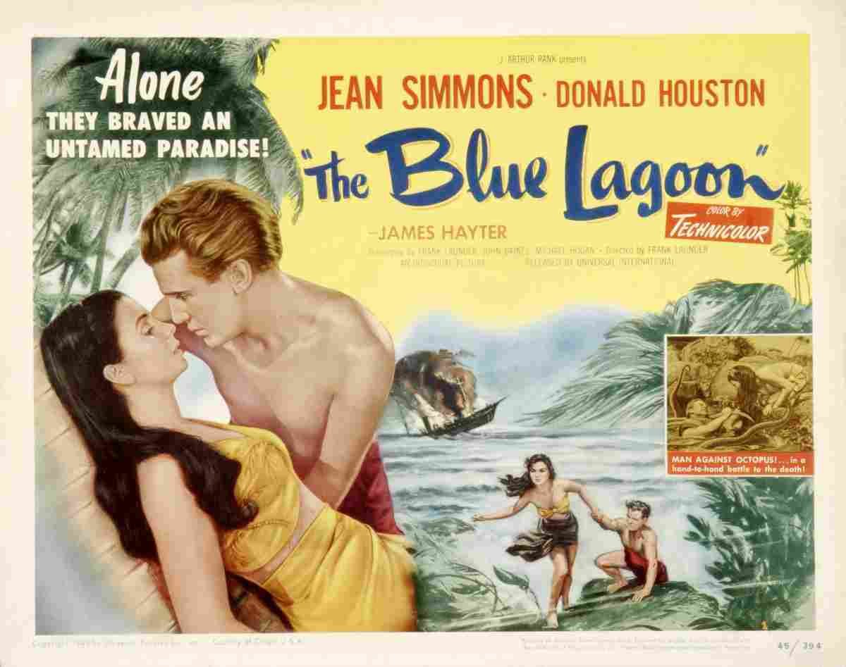 Blue Lagoon The 1949 01  film star poster A4 Photo Print