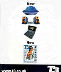 Blue Laptop Devices Vintage Retro Advert Poster A4 Photo Print