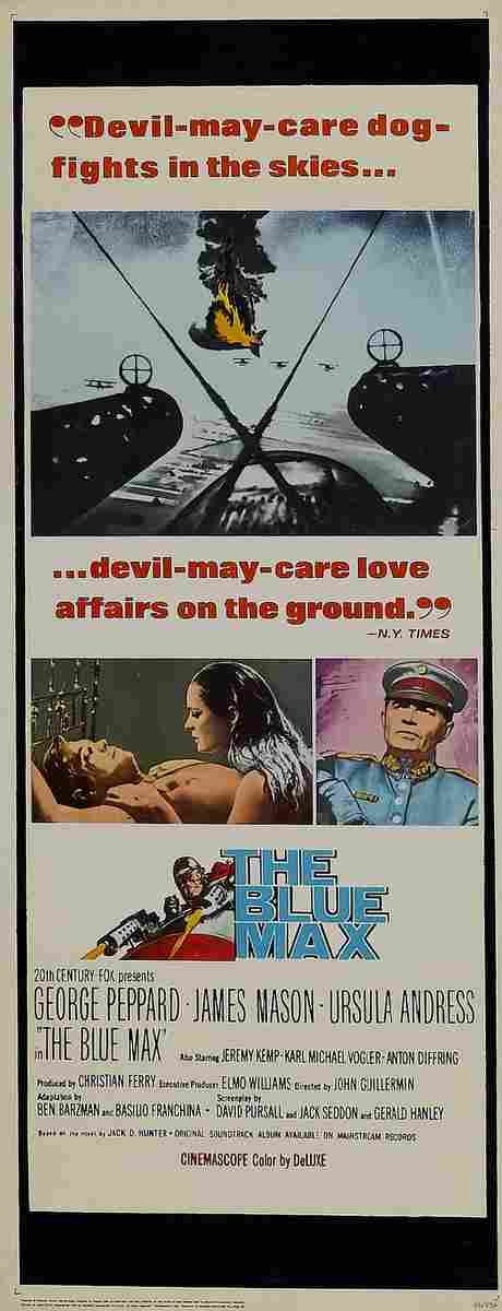 Blue Max The 05  film star poster A4 Photo Print