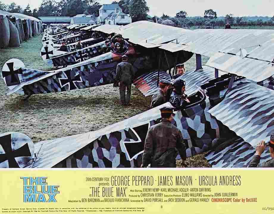 Blue Max The 17  film star poster A4 Photo Print