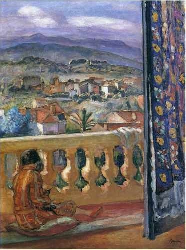 Blue Mountains In Cannes 1926 A4 Photo Print