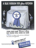 Blue Ribbon Range Vintage Retro Advert Poster A4 Photo Print