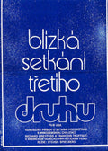 Blue Spaceship Encounter Vintage Retro Advert Poster A4 Photo Print