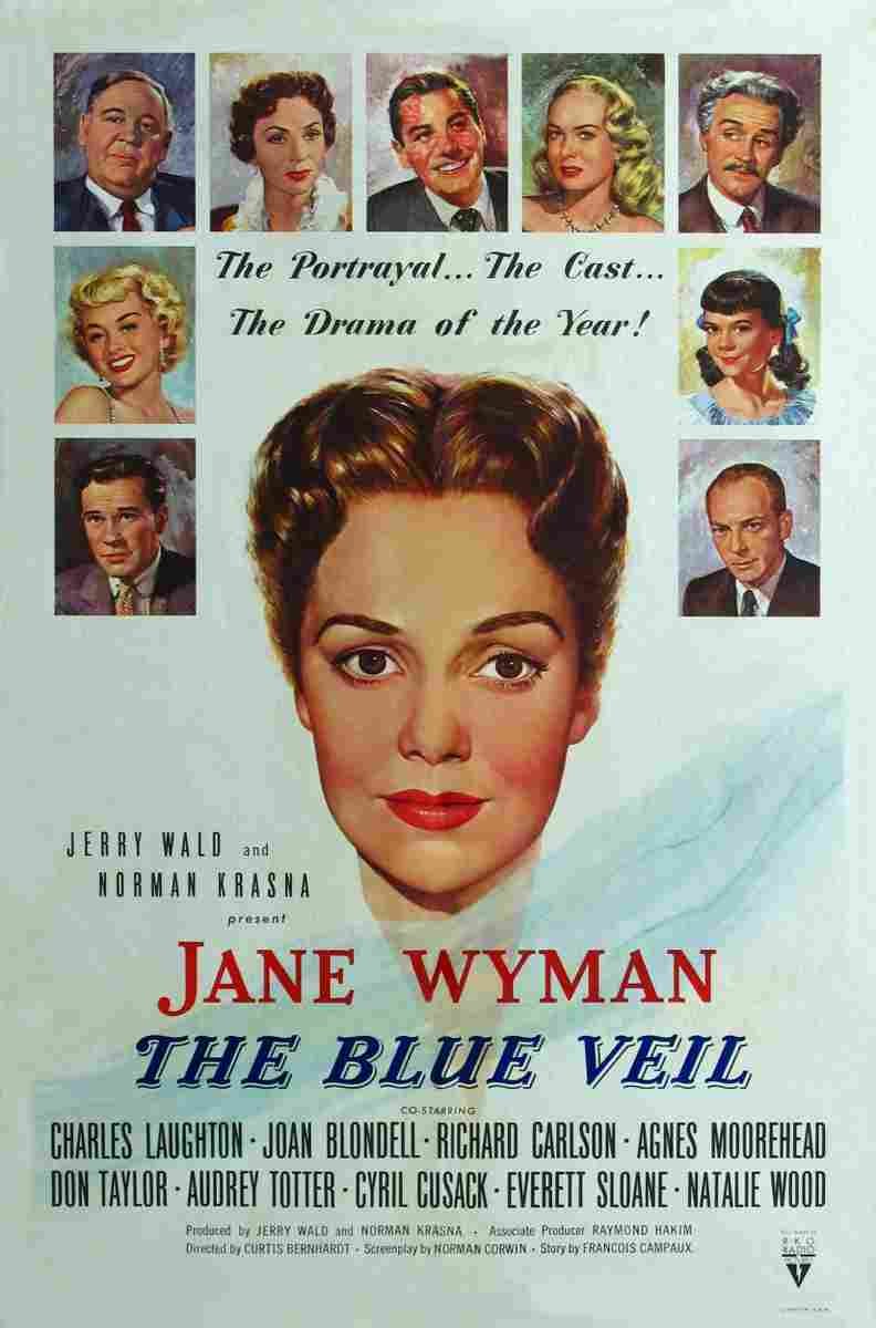 Blue Veil The 01  film star poster A4 Photo Print
