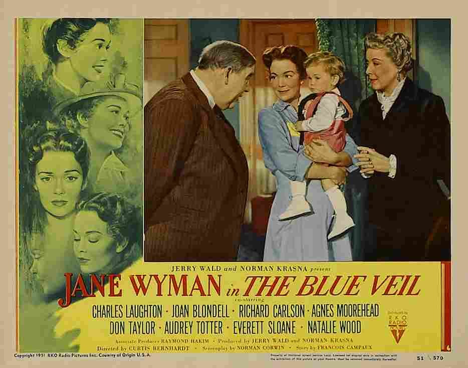 Blue Veil The 07  film star poster A4 Photo Print