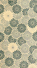 Blue floral Artistic Japan 1891 A4 Photo Print