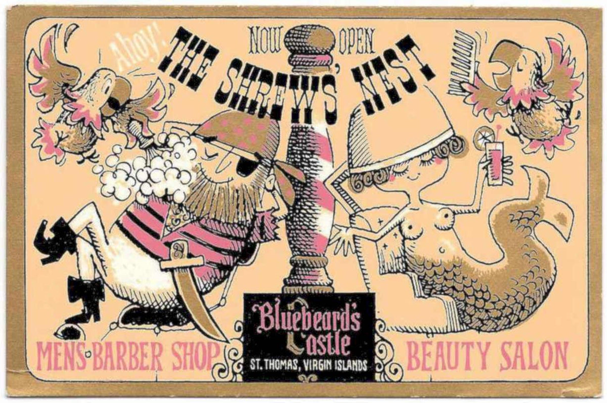 Bluebeards Castle Shrews Vintage Retro Advert Ads A4 Photo Print