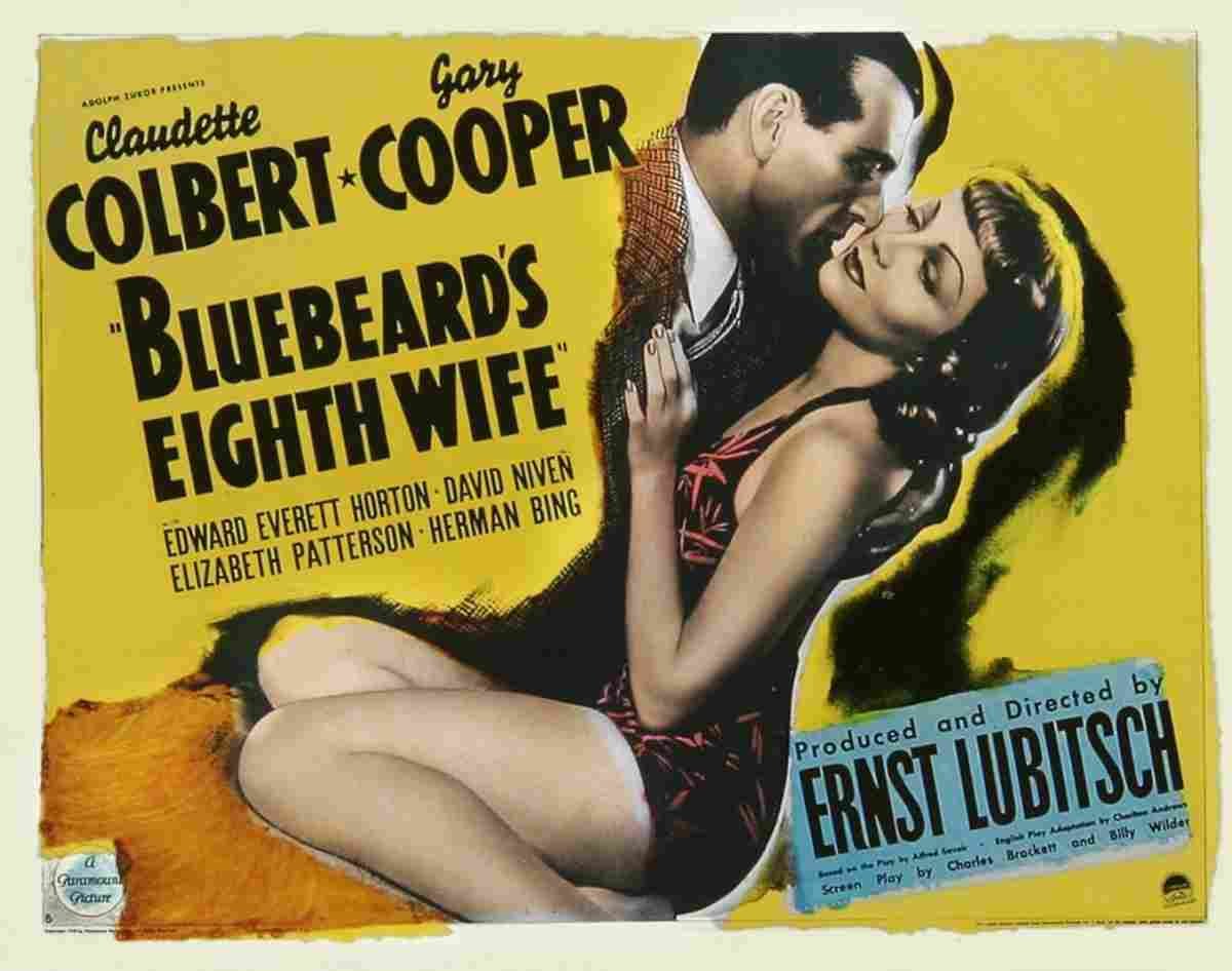 Bluebeards Eighth Wife 1938 02  film star poster A4 Photo Print