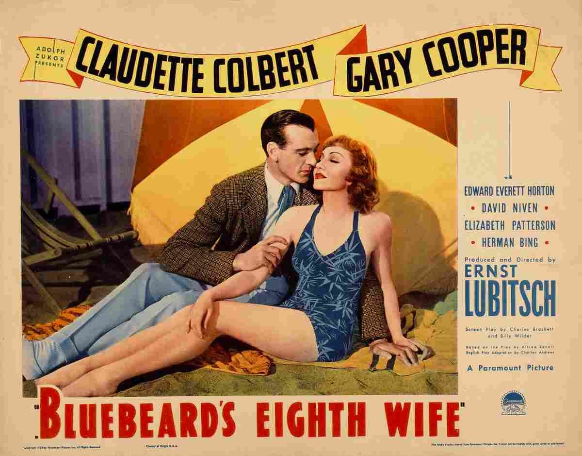 Bluebeards Eighth Wife 1938 03  film star poster A4 Photo Print
