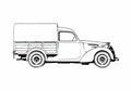 Blueprint 1200 Camionette Pick up 1949 A4 Photo Print