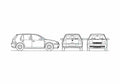 Blueprint 1J) 5 door Hatchback 1997 A4 Photo Print