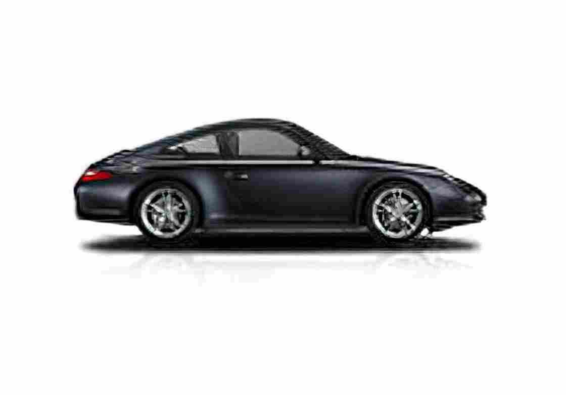 Blueprint 2) Carrera 4 Coupe 2009 A4 Photo Print