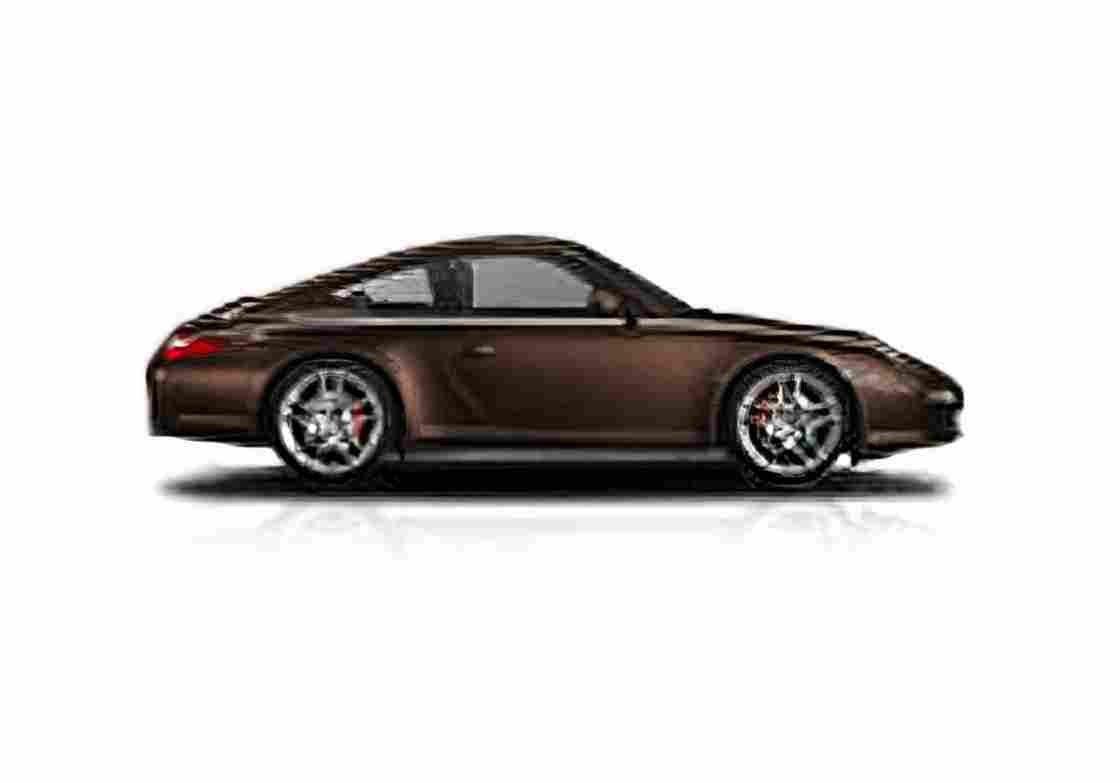Blueprint 2) Carrera S Coupe 2009 A4 Photo Print