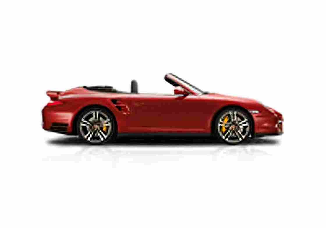 Blueprint 2) Turbo Cabriolet 2009 A4 Photo Print