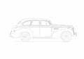 Blueprint 39 pontiac chieftain 01 A4 Photo Print