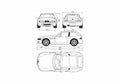 Blueprint 8 Coupe 1998 A4 Photo Print