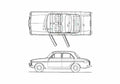 Blueprint 90 Sedan 1964 A4 Photo Print