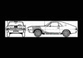 Blueprint AMC AMX 1969) 01 A4 Photo Print