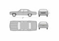 Blueprint AMC Matador 01 A4 Photo Print