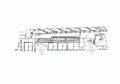 Blueprint American LaFrance Ladder Fire Truck 1981 A4 Photo Print
