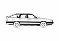 Blueprint Audi 100 C3 Avant Wagon 1986 A4 Photo Print