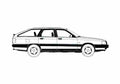 Blueprint Audi 100 C3 Avant Wagon 1989 A4 Photo Print