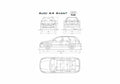 Blueprint Audi A4 B5 Typ 8D) Avant Wagon 1994 A4 Photo Print