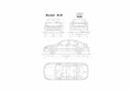 Blueprint Audi A4 B5 Typ 8D) Sedan 1994 A4 Photo Print