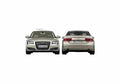 Blueprint Audi A8 D4 Sedan 2010 01 A4 Photo Print