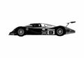 Blueprint Audi R8C Le Mans Coupe 1999 A4 Photo Print