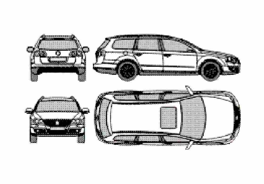 Blueprint B6) Variant Wagon 2006 A4 Photo Print