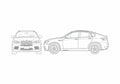 Blueprint BMW X6 M SUV 2009 A4 Photo Print