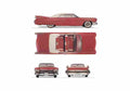Blueprint Cadillac Deville Cabriolet 1959 A4 Photo Print