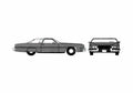 Blueprint Cadillac Eldorado Coupe 1976 A4 Photo Print