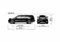 Blueprint Cadillac Escalade ESV SUV 2007 A4 Photo Print